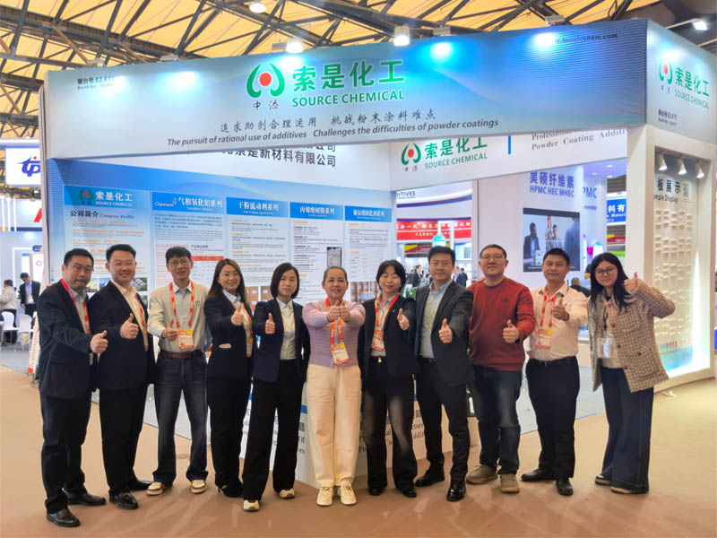 索是化工2025年國際涂料展合影